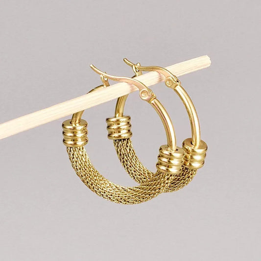 Gold Hoop Earrings