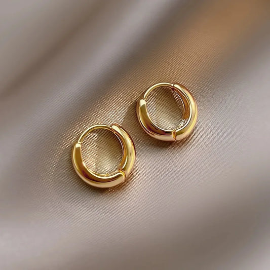 Gold Hoop Earrings