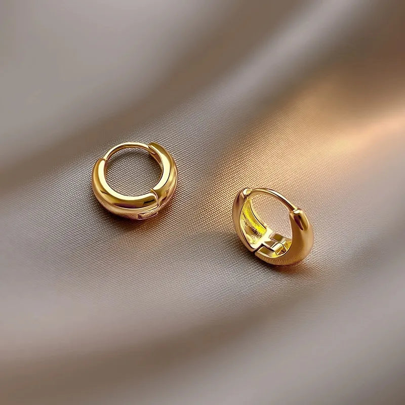 Gold Hoop Earrings