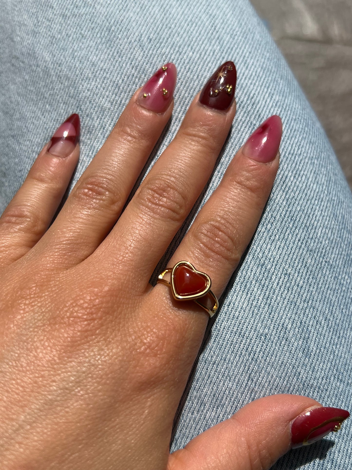 Red Heart Ring
