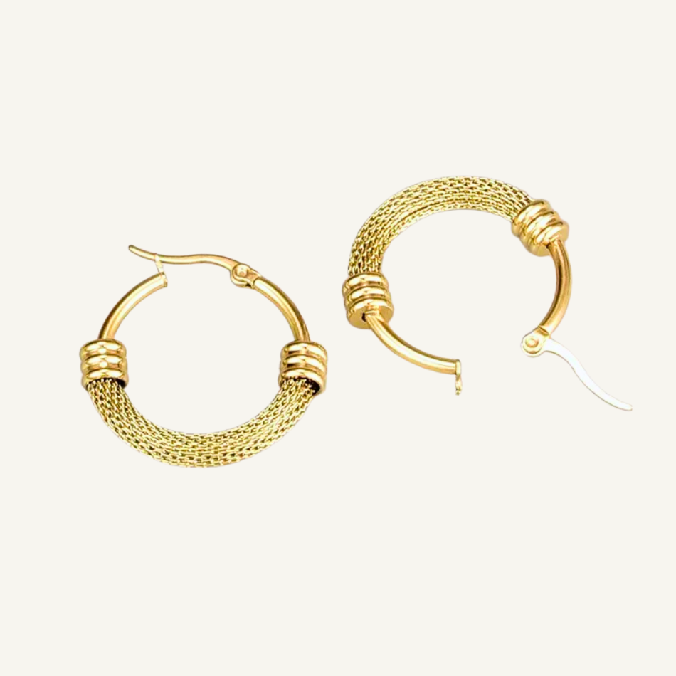Gold Hoop Earrings