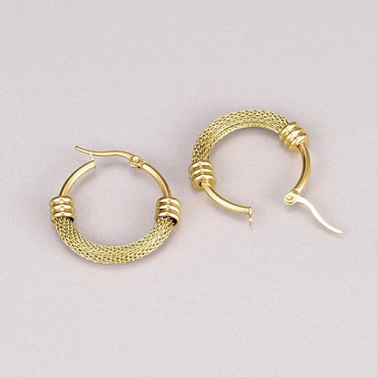 Gold Hoop Earrings