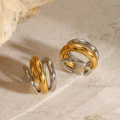 Silver Gold Ear Cuffs