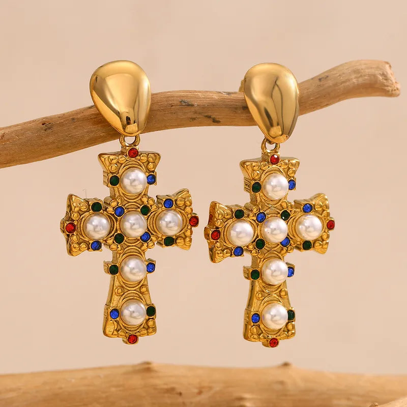 Cross Earrings