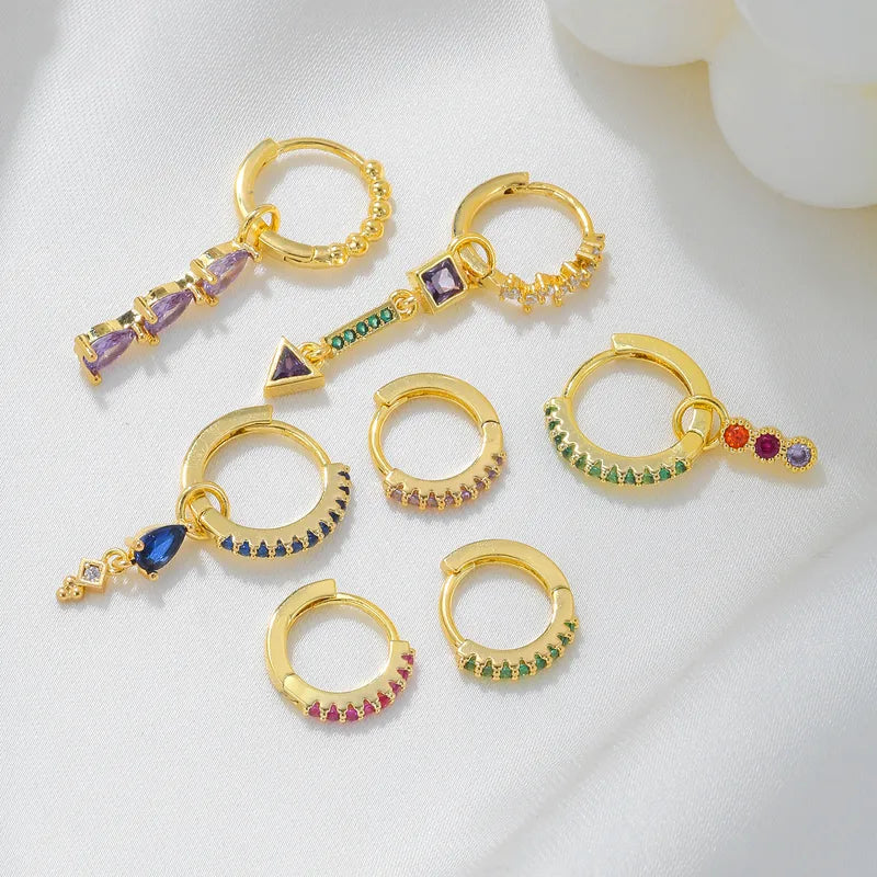 Colourful Drop Earrings