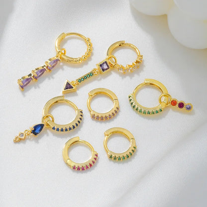 Colourful Drop Earrings