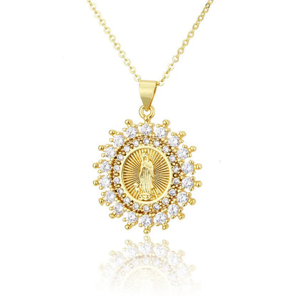 Pendant Virgin Gold Necklace