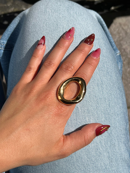 Statement Circle Ring