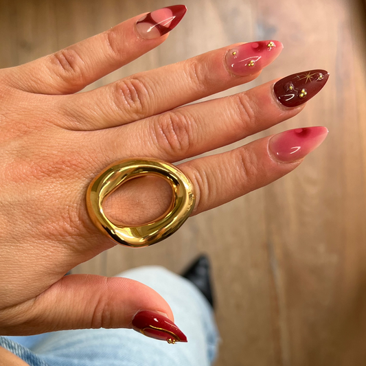 Statement Circle Ring