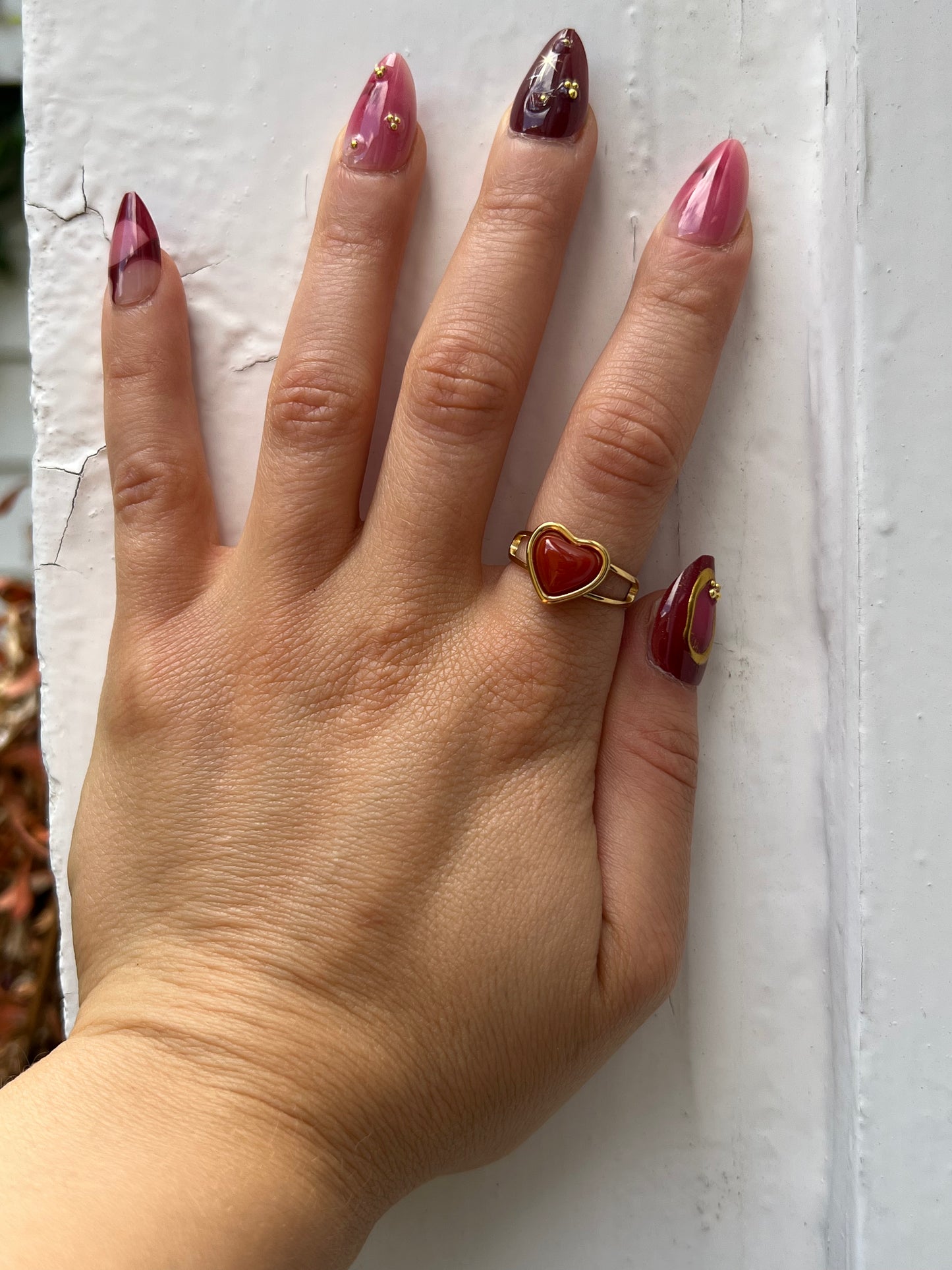 Red Heart Ring