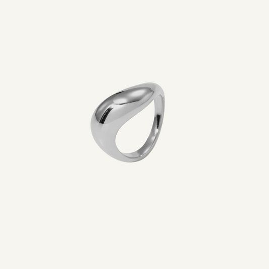 Geometric Silver Ring