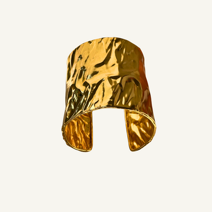 Gold Statement Bangle