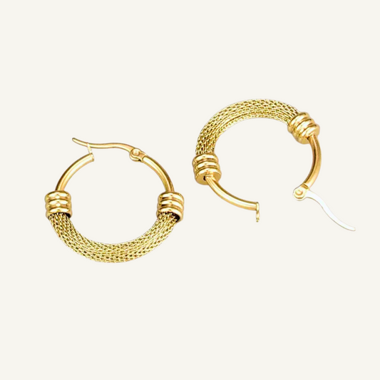 Gold Hoop Earrings