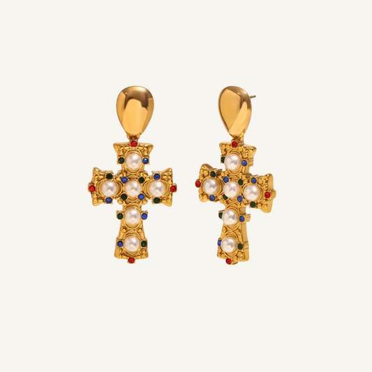 Cross Earrings