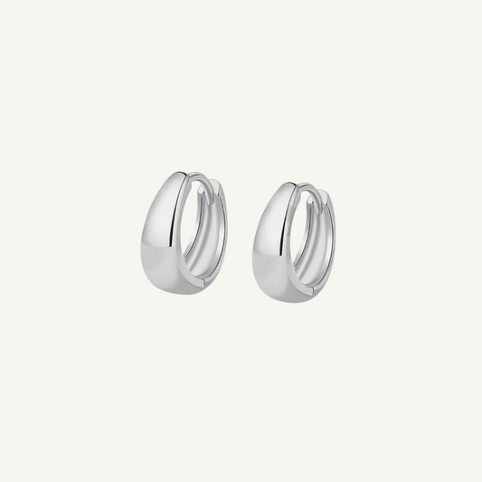 Silver Hoop Earrings