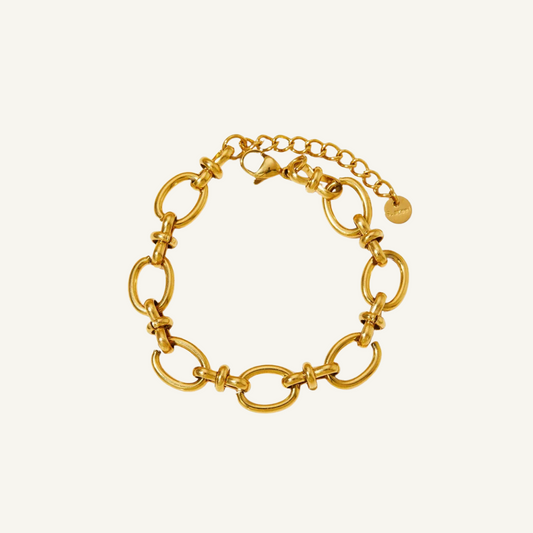 Gold Lace Bracelet