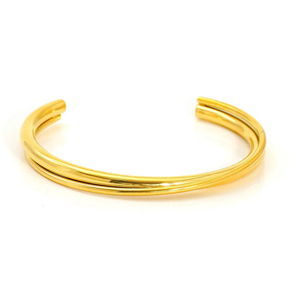 Gold Silver Bangle