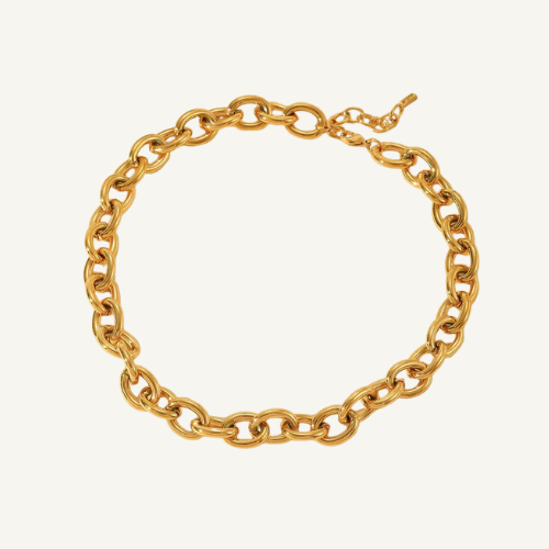 Gold Chunky Necklace