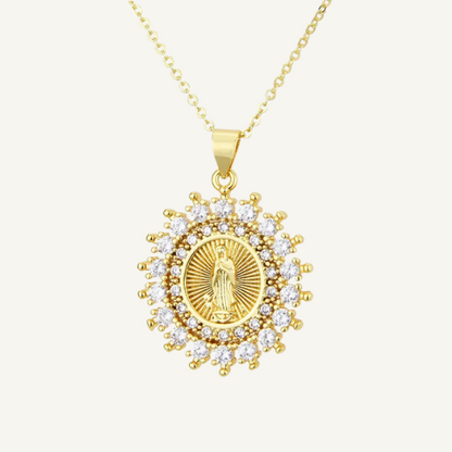 Pendant Virgin Gold Necklace