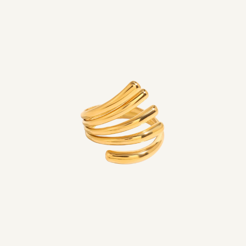 Gold Leaf Ring