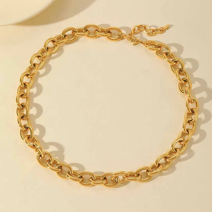 Gold Chunky Necklace